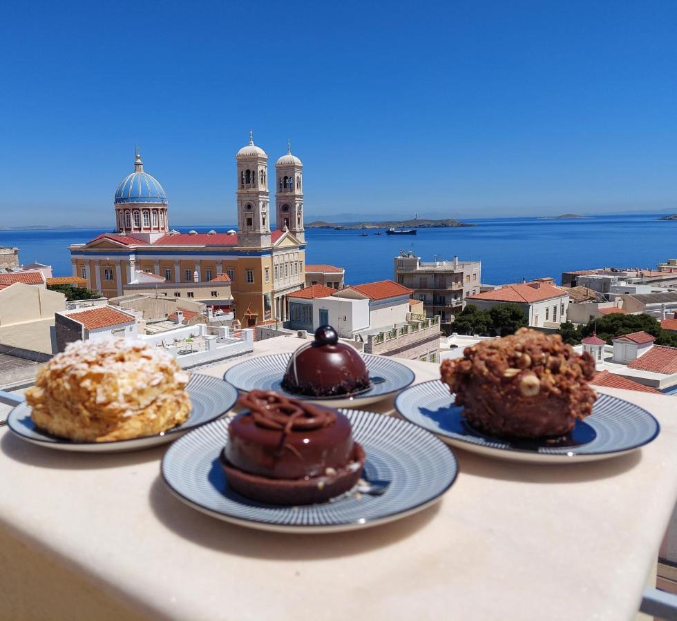 Hermes Penthouse Ermoupoli Buitenkant foto